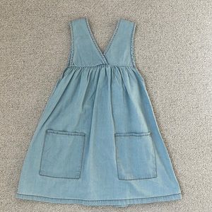 *NWT* Lil Legs Chambray Denim Dress, 5T